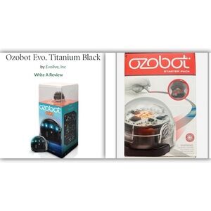 SOLD Ozobot Evo & Red Lava Bit Programmable Robot Starter Pack